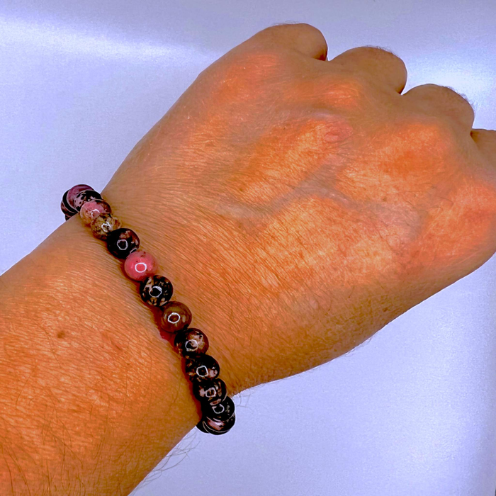 Rhodonite Bracelet - Compassion and Love - Free Shipping | Shop In Ireland